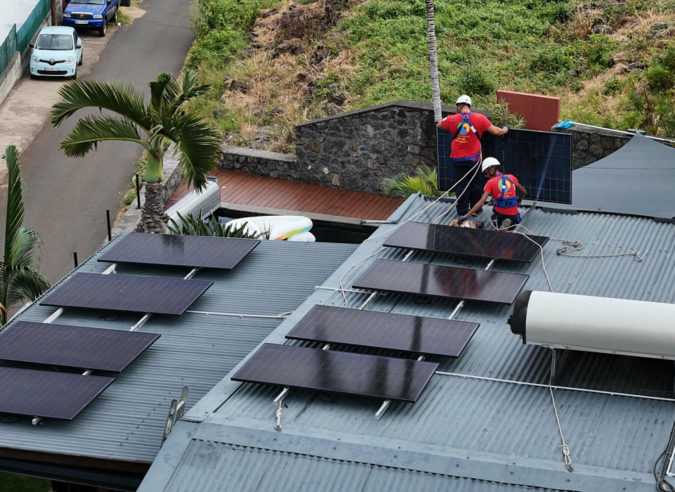 Centrale Photovoltaique à St Leu à La Réunion