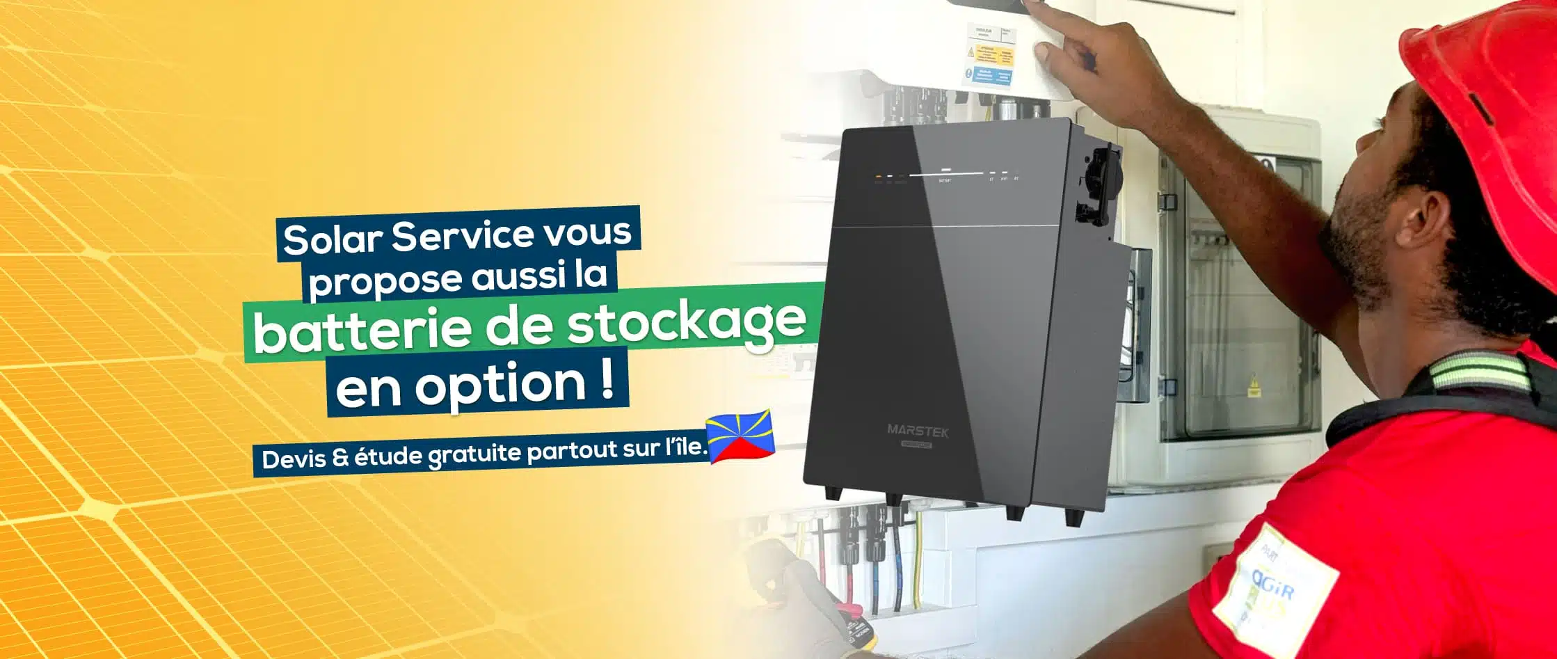 installation batterie stockage solaire a la reunion