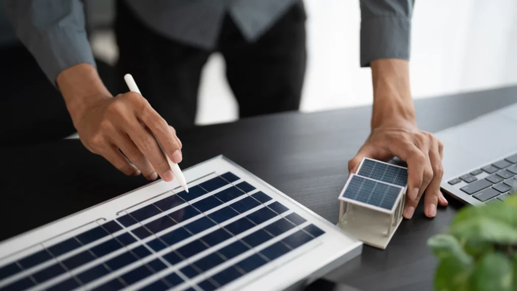 explication du fonctionnement d'un panneau photovoltaique a la reunion
